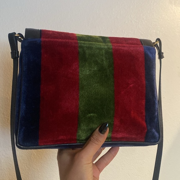 Roberta di Camerino cross body Multicolor velvet leather - Picture 14 of 17
